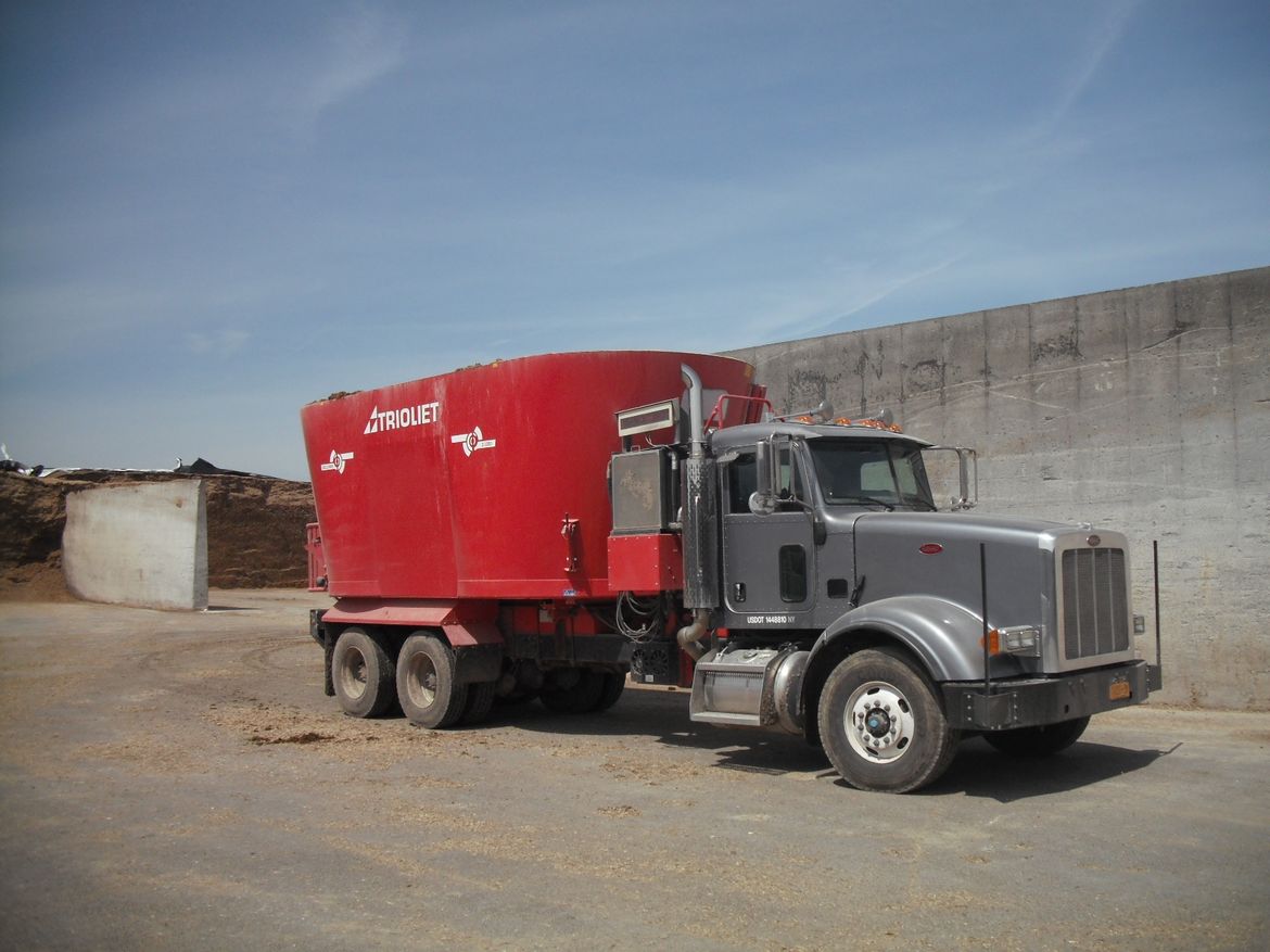 Truckmount Futtermischbehälter für Montage auf LKW