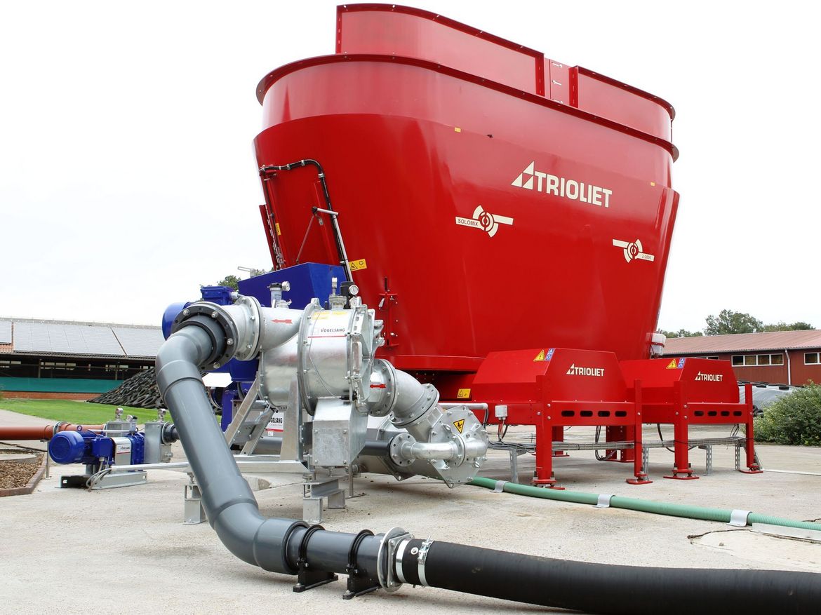 stationäre Futtermischwagen stationäre mischer stationäre futtermischer stationäre futtermischanlagen Biogas Trioliet solomix Biogaz
