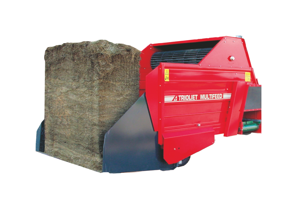 Multifeed Blockverteilwagen  Futterverteilwagen, siloblockschneider, verteilgerät