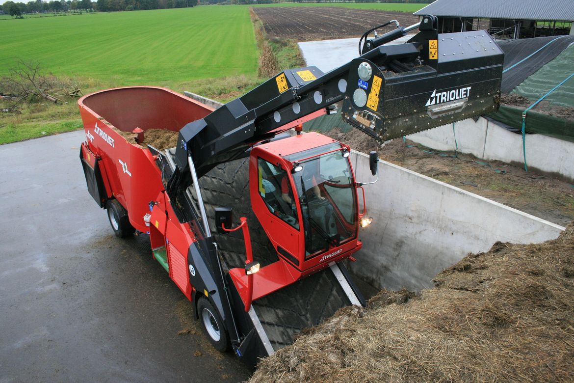 Triotrac Selbstfahrer Futtermischer Futtermischwagen