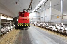 Triomatic T30, Futterküche mit Vorratsbunkern 