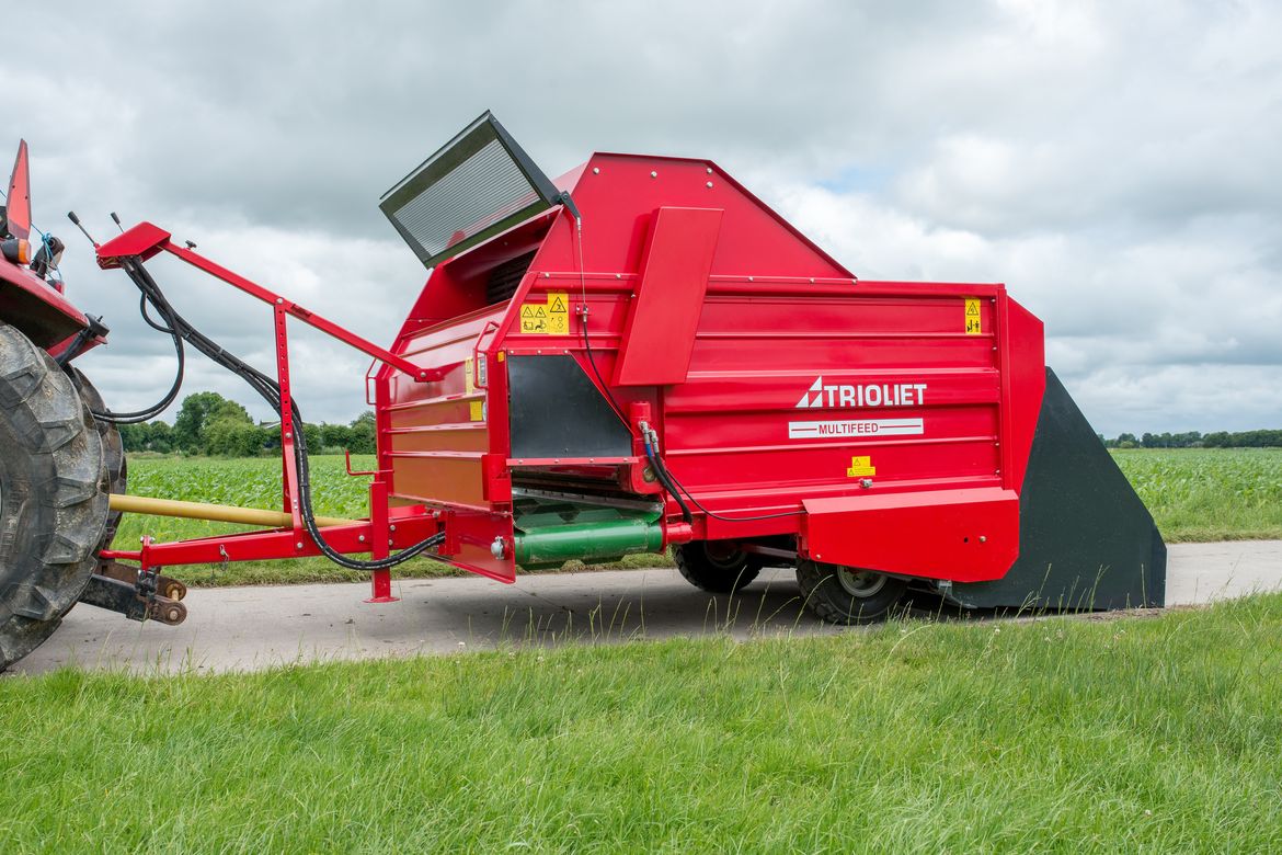 Multifeed Blockverteilwagen  Futterverteilwagen, siloblockschneider, verteilgerät
