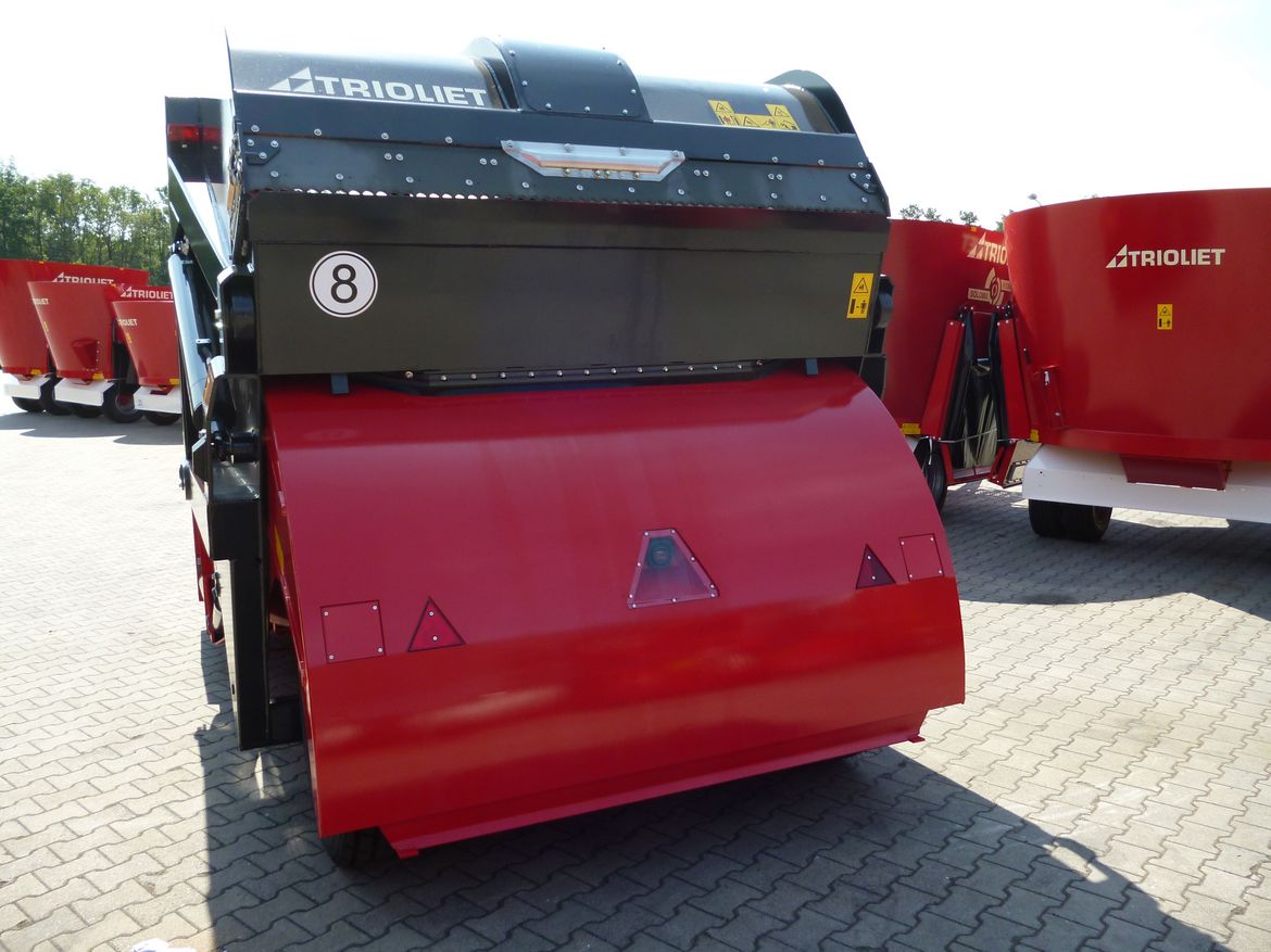 Sicherheitskamerasystem, Schlepper Kamera, Futtermischwagen, Sicherheitskamera Futtermischer