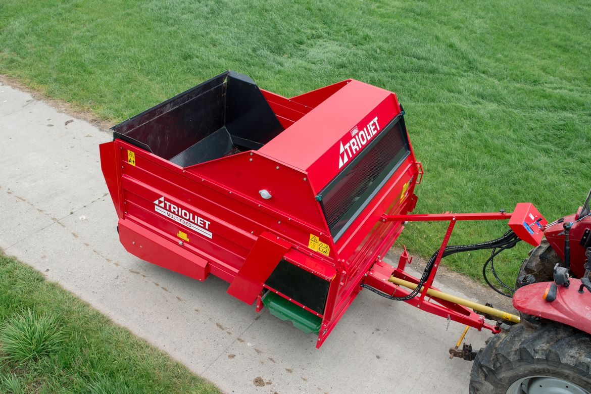 Multifeed Blockverteilwagen  Futterverteilwagen, siloblockschneider, verteilgerät