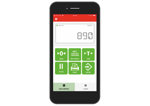 Wiegeindikator Futtermanagementsystem Wiegeeinrichtung Wiegesystem Triotronic touch screen 